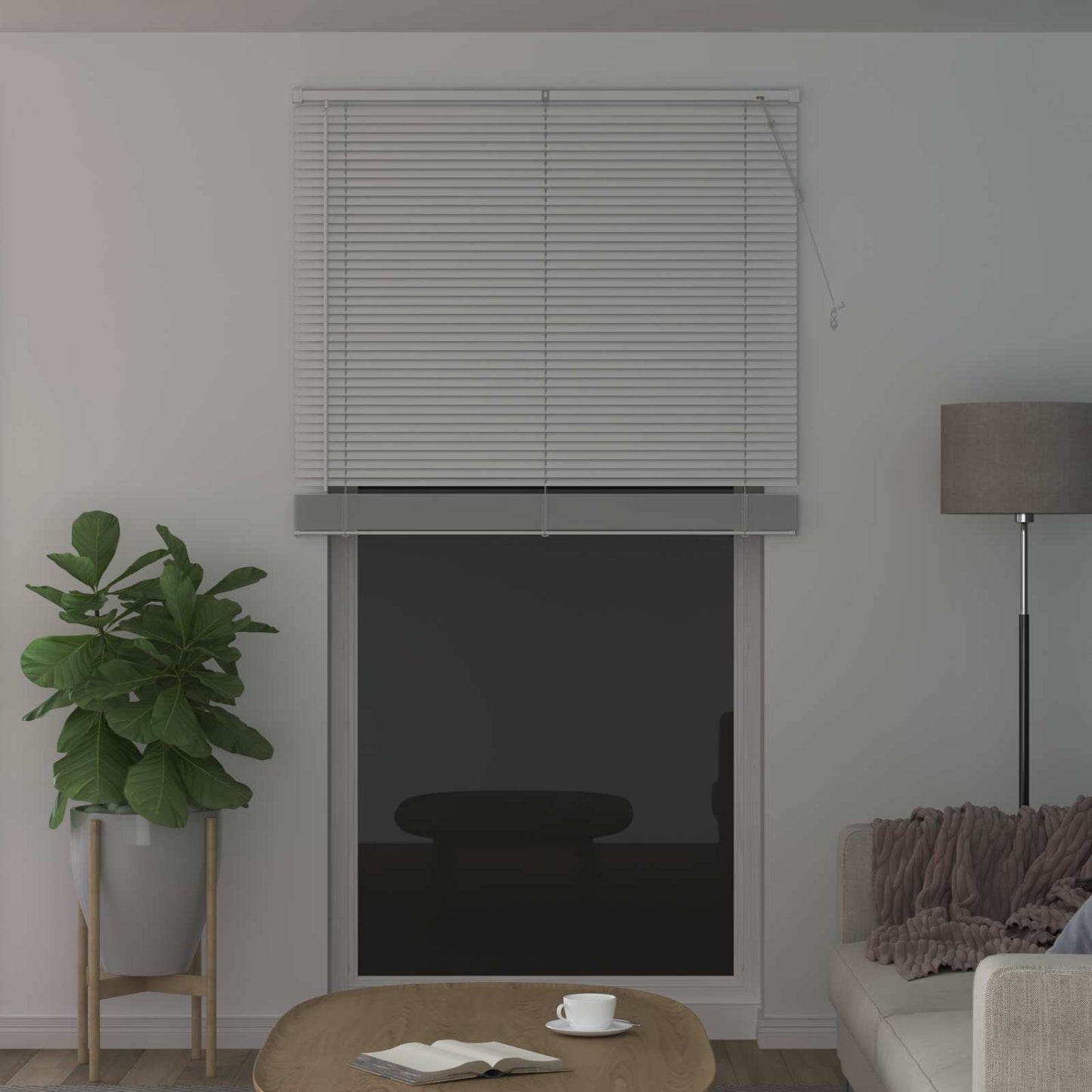 vidaXL Venetianer Jalousie Verstellbar Weiß 213 x 110 cm PVC