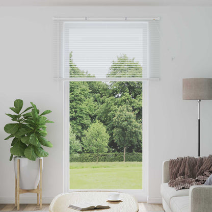 vidaXL Venetianer Jalousie Verstellbar Weiß 213 x 130 cm PVC