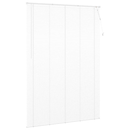 vidaXL Venetianer Jalousie Verstellbar Weiß 213 x 130 cm PVC