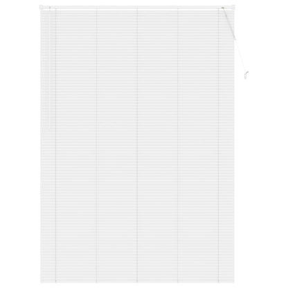 vidaXL Venetianer Jalousie Verstellbar Weiß 213 x 130 cm PVC
