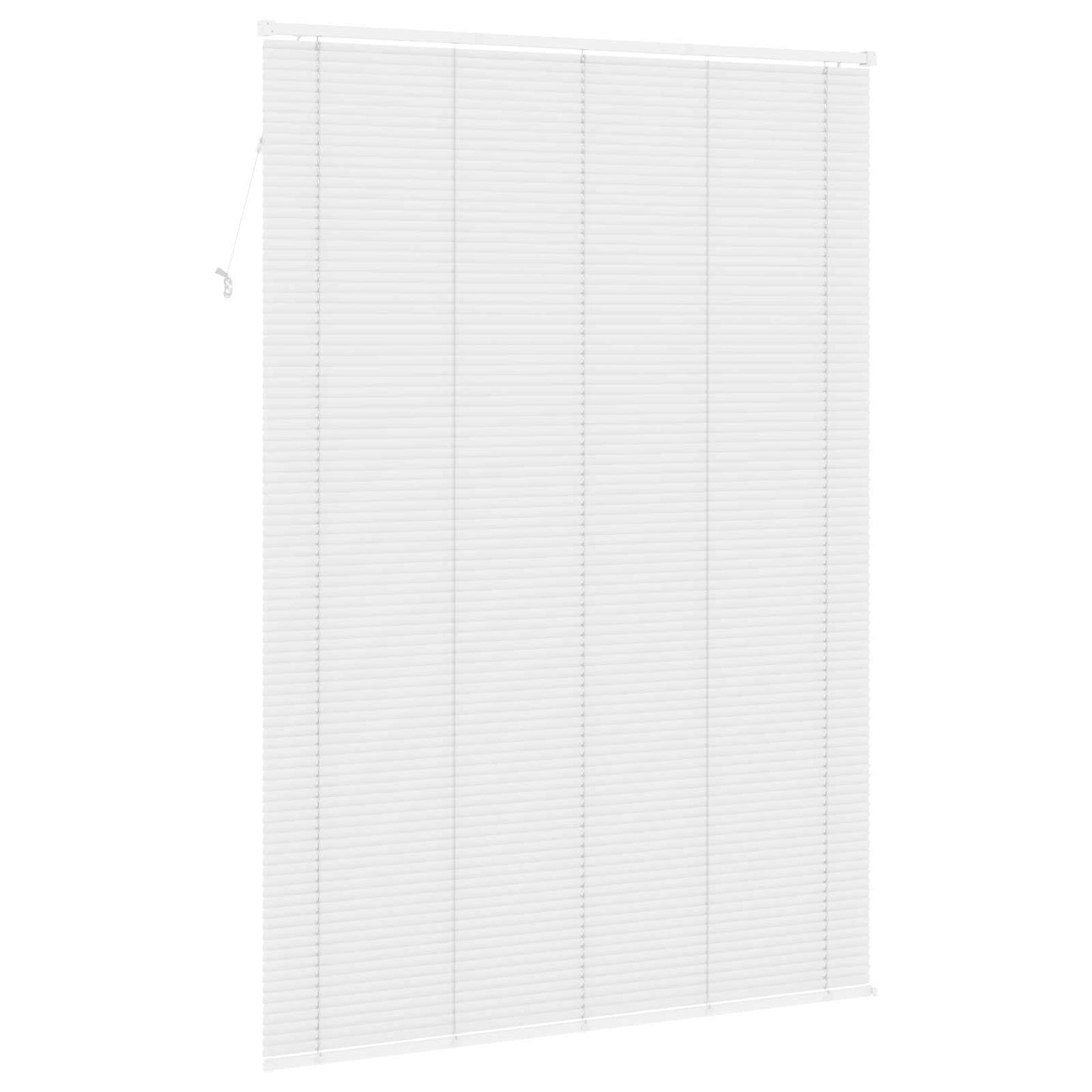 vidaXL Venetianer Jalousie Verstellbar Weiß 213 x 140 cm PVC