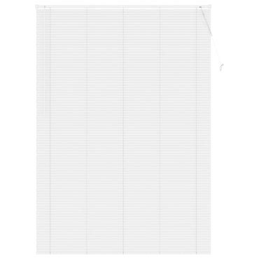 vidaXL Venetianer Jalousie Verstellbar Weiß 213 x 150 cm PVC