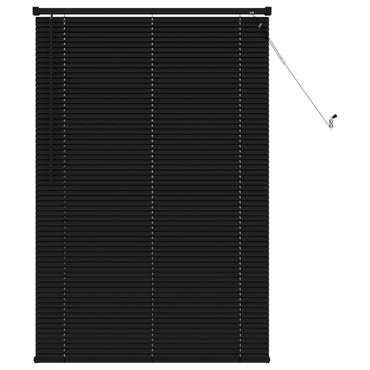 vidaXL Venetianer Jalousie Verstellbar Schwarz 150 x 90 cm PVC