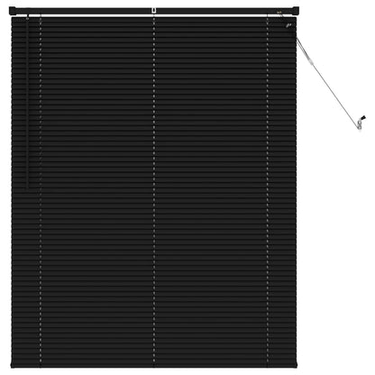 vidaXL Venetianer Jalousie Verstellbar Schwarz 150 x 120 cm PVC