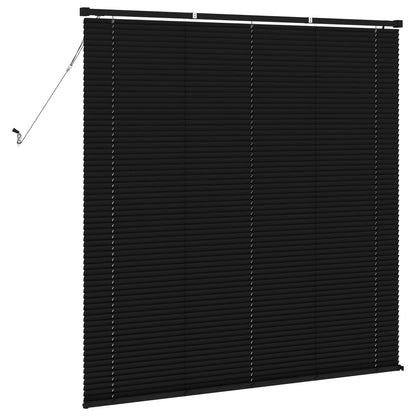 vidaXL Venetianer Jalousie Verstellbar Schwarz 150 x 130 cm PVC