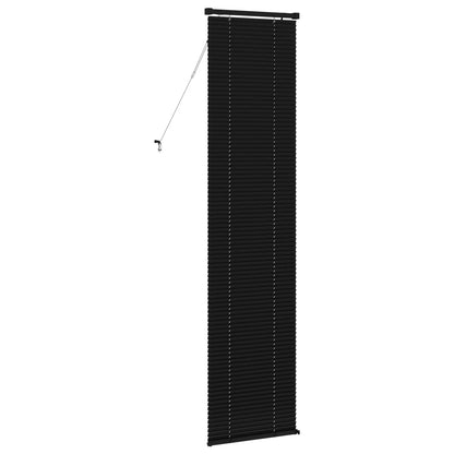 vidaXL Venetianer Jalousie Verstellbar Schwarz 213 x 60 cm PVC