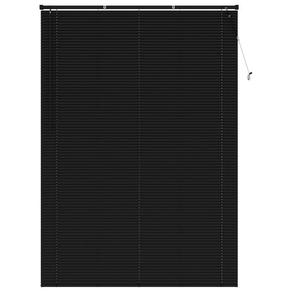 vidaXL Venetianer Jalousie Verstellbar Schwarz 213 x 130 cm PVC