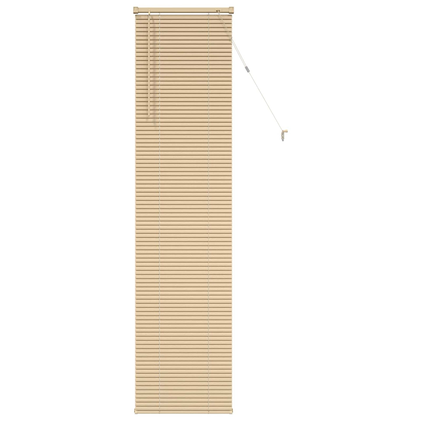 vidaXL Venetianer Jalousie Hellbraun mit Muster 213 x 50 cm PVC