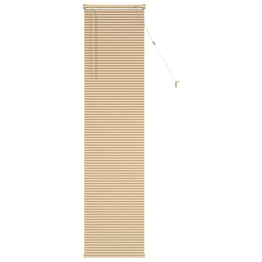 vidaXL Venetianer Jalousie Hellbraun mit Muster 213 x 60 cm PVC