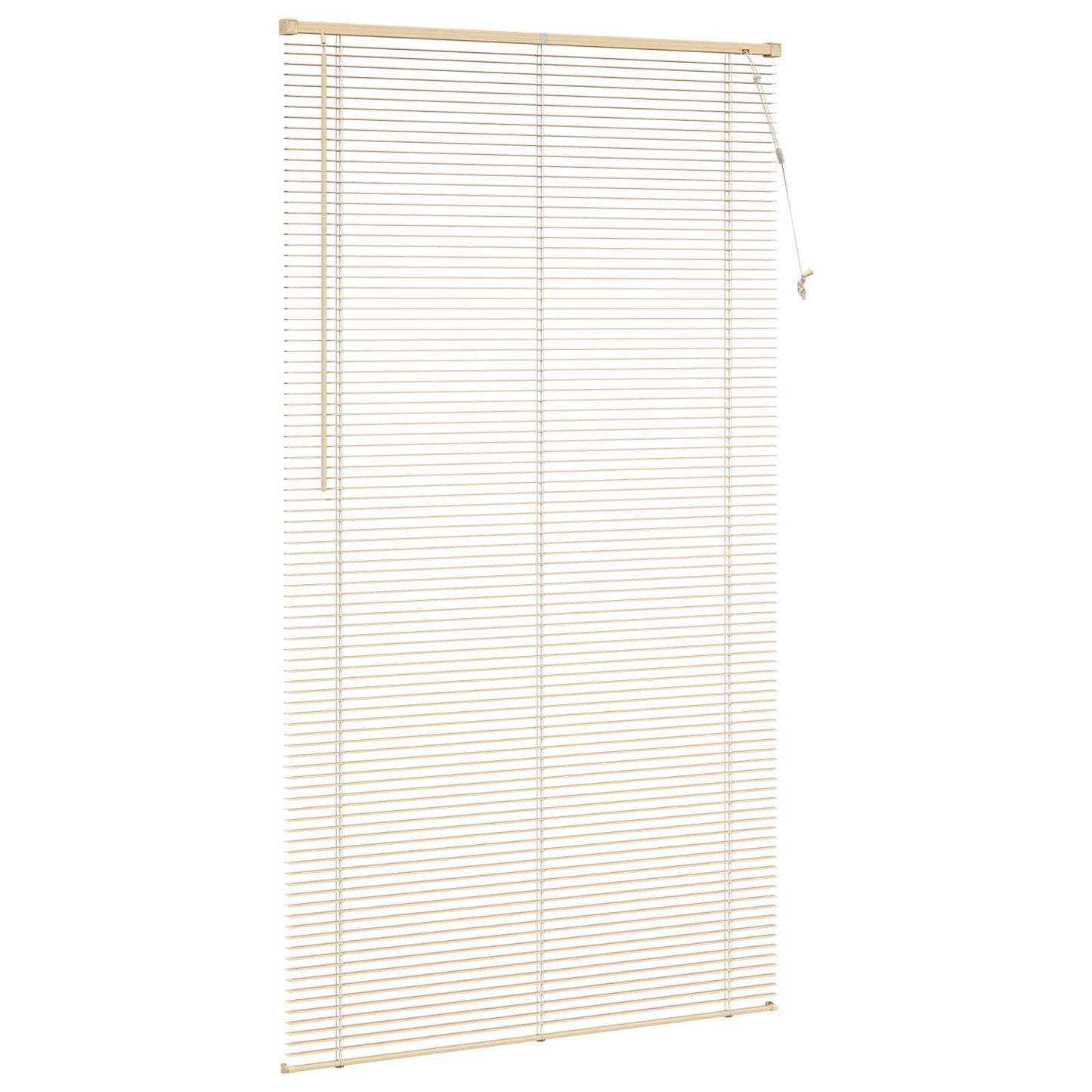 vidaXL Venetianer Jalousie Hellbraun mit Muster 213 x 120 cm PVC