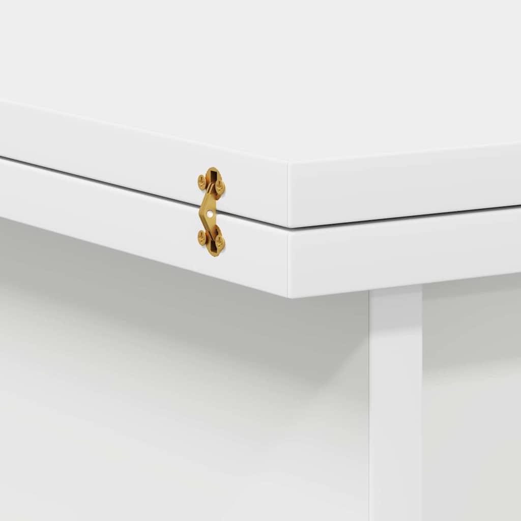vidaXL Couchtisch Weiß 55 x 54,5 x 45 cm Holzwerkstoff
