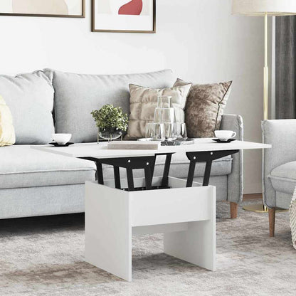 vidaXL Couchtisch Weiß 55 x 54,5 x 45 cm Holzwerkstoff