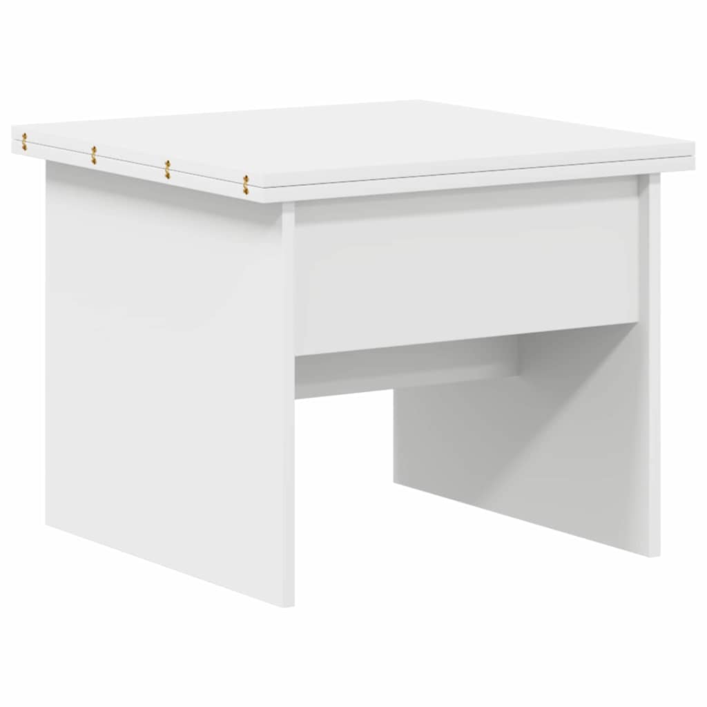 vidaXL Couchtisch Weiß 55 x 54,5 x 45 cm Holzwerkstoff