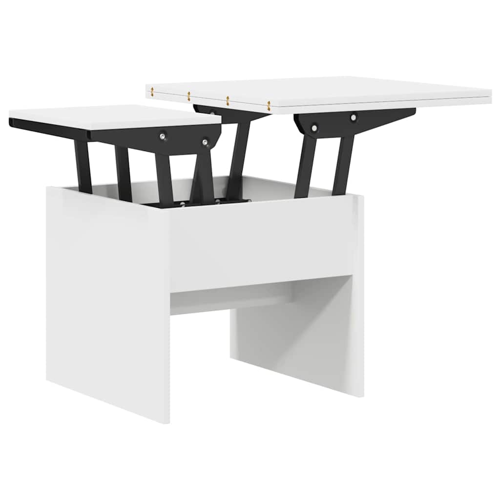 vidaXL Couchtisch Weiß 55 x 54,5 x 45 cm Holzwerkstoff
