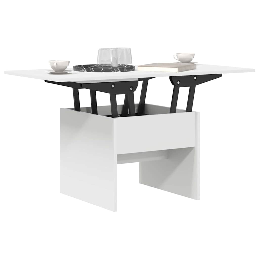 vidaXL Couchtisch Weiß 55 x 54,5 x 45 cm Holzwerkstoff