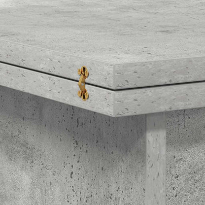 vidaXL Couchtisch Beton Grau 55 x 54,5 x 45 cm Holzwerkstoff
