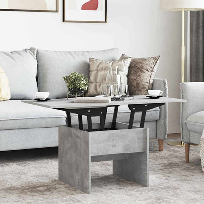 vidaXL Couchtisch Beton Grau 55 x 54,5 x 45 cm Holzwerkstoff