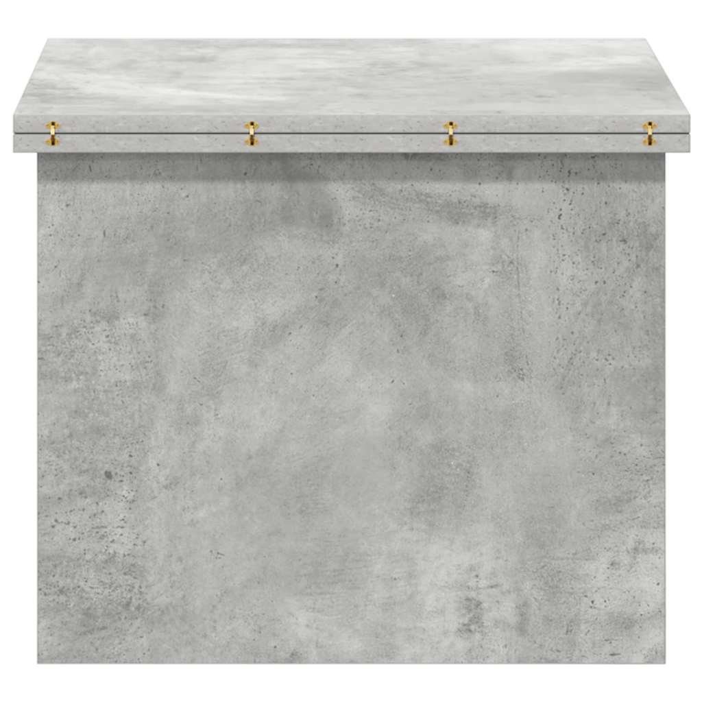 vidaXL Couchtisch Beton Grau 55 x 54,5 x 45 cm Holzwerkstoff
