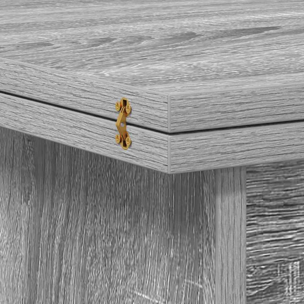 vidaXL Couchtisch Graues Sonoma 55 x 54,5 x 45 cm Holzwerkstoff