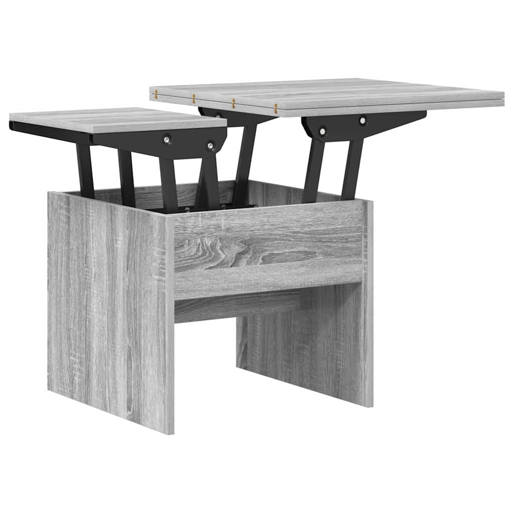 vidaXL Couchtisch Graues Sonoma 55 x 54,5 x 45 cm Holzwerkstoff