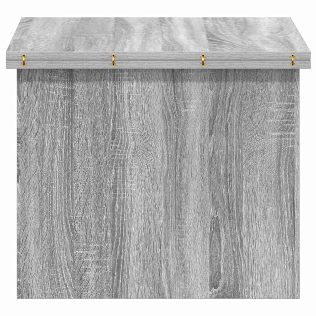 vidaXL Couchtisch Graues Sonoma 55 x 54,5 x 45 cm Holzwerkstoff