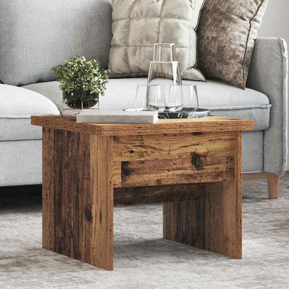 vidaXL Couchtisch Altholz 55 x 54,5 x 45 cm Holzwerkstoff