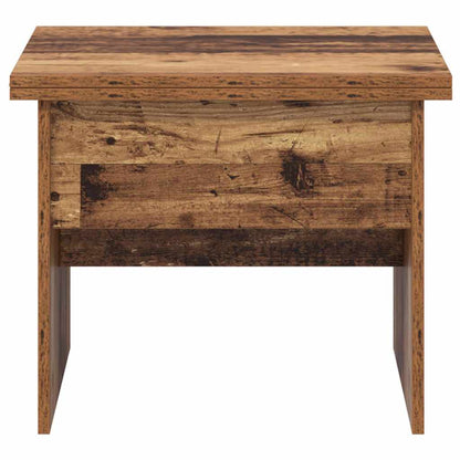 vidaXL Couchtisch Altholz 55 x 54,5 x 45 cm Holzwerkstoff