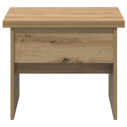 vidaXL Couchtisch Artisan-Eiche 55 x 54,5 x 45 cm Holzwerkstoff