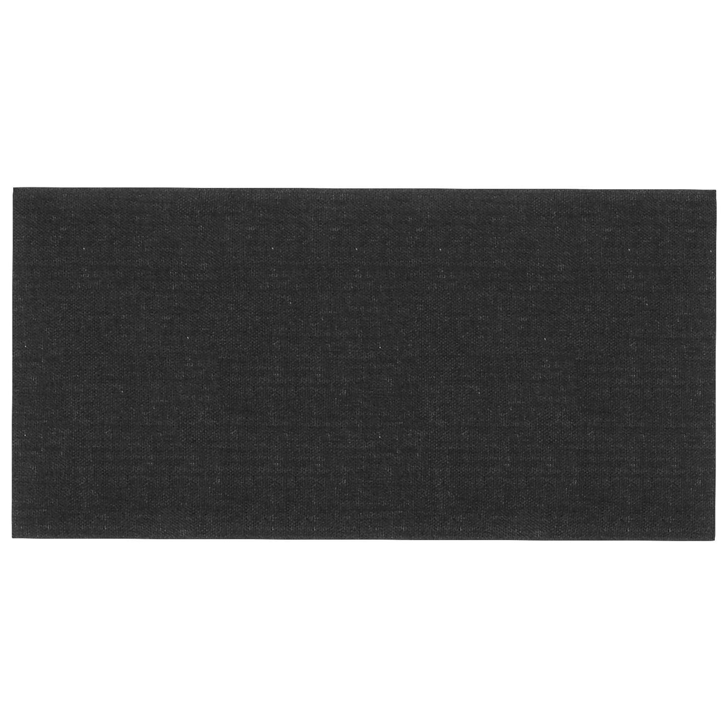 Wandkopfteilen 12 pcs Schwarz 60 x 30 cm Stoff