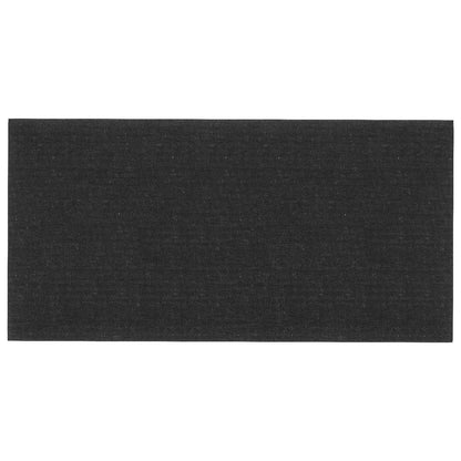 Wandkopfteilen 12 pcs Schwarz 60 x 30 cm Stoff