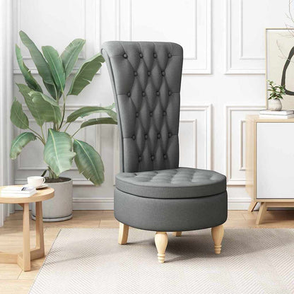 Schlafsessel Dunkelgrau 56,5 x 70 x 110 cm Stoff