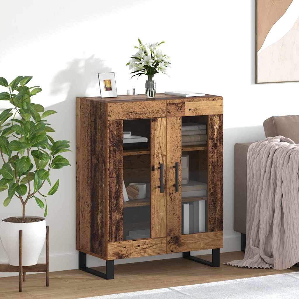 Sideboard Altholz 69,5 x 34 x 90 cm Holzwerkstoff