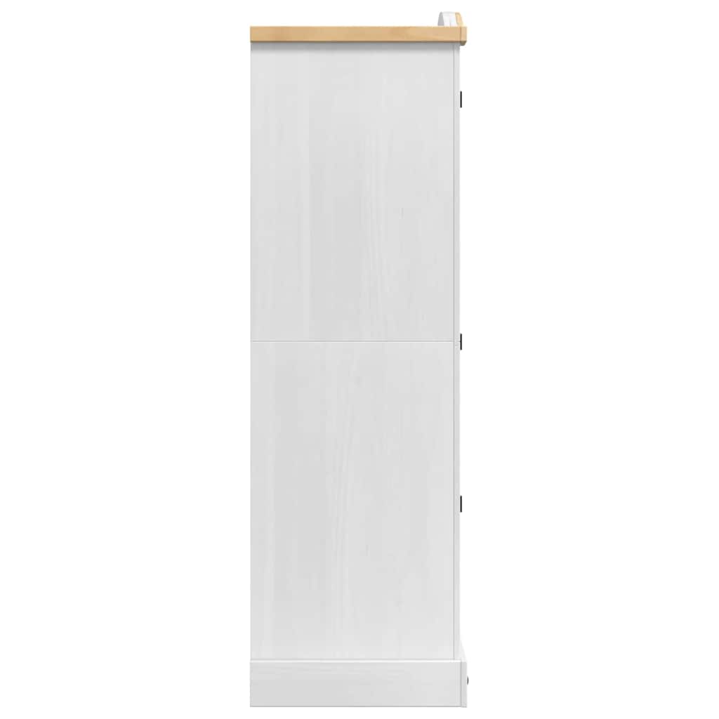 Kleiderschrank mit Schubladen Corona Weiß 101 x 52 x 170 cm