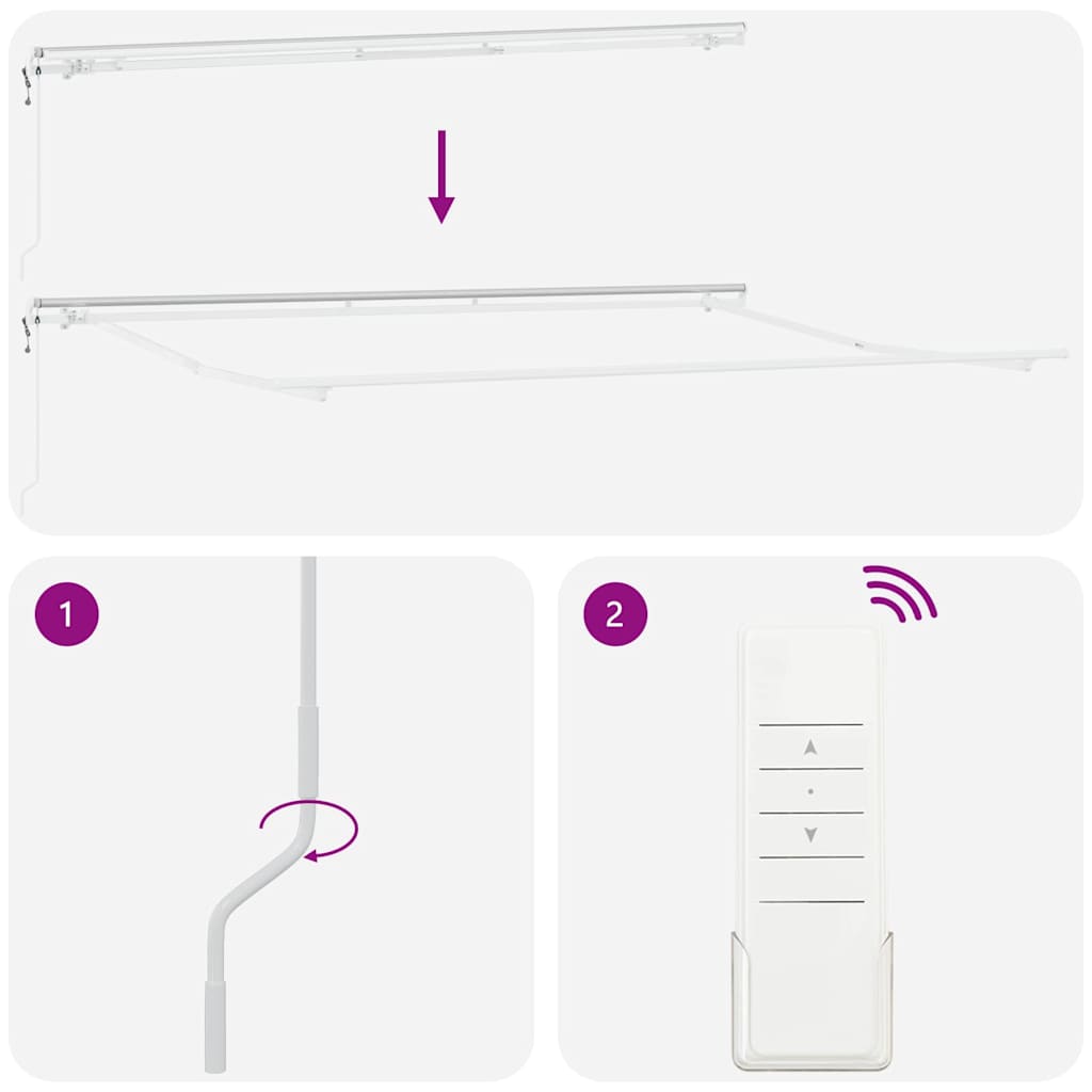 Einziehbare Markise Orange und Braun 400 x 300 cm