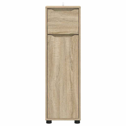 vidaXL Badezimmerschrank Sonoma-Eiche 30,5 x 30 x 101 cm Holzwerkstoff