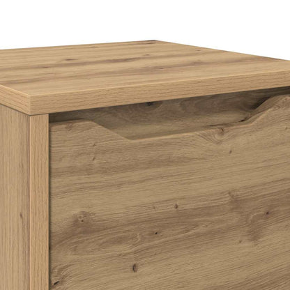 Badezimmerschrank mit Regal Artisan-Eiche 30,5 x 30 x 101 cm