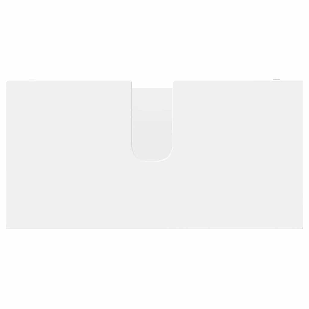 Badezimmerwaschbecken-Schrank mit Regal Weiß 60 x 30 x 60 cm