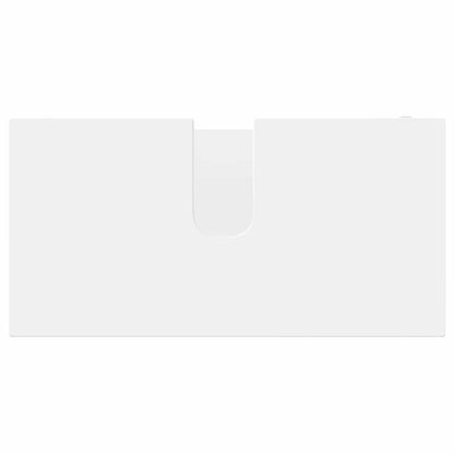 Badezimmerwaschbecken-Schrank mit Regal Weiß 60 x 30 x 60 cm