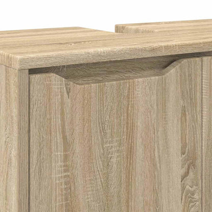 Badezimmerwaschbecken-Schrank Sonoma-Eiche 60 x 30 x 60 cm