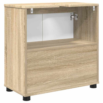 Badezimmerwaschbecken-Schrank Sonoma-Eiche 60 x 30 x 60 cm