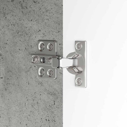 vidaXL Meuble de salle de bain sous vasque Gris béton 60 x 30 x 60 cm