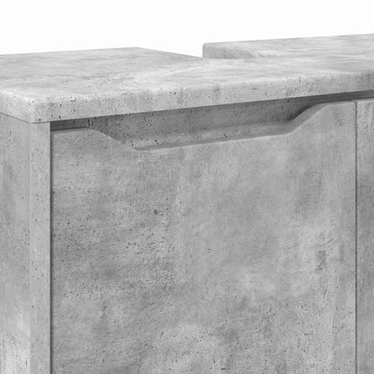 vidaXL Meuble de salle de bain sous vasque Gris béton 60 x 30 x 60 cm