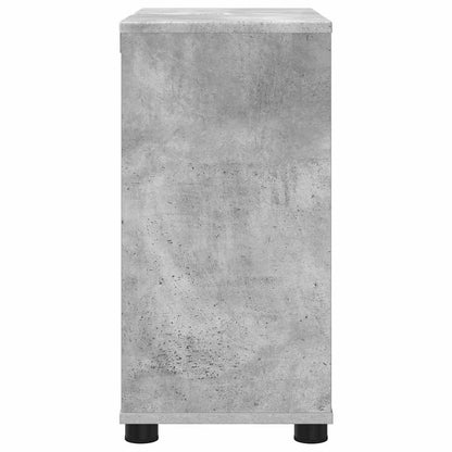 vidaXL Meuble de salle de bain sous vasque Gris béton 60 x 30 x 60 cm