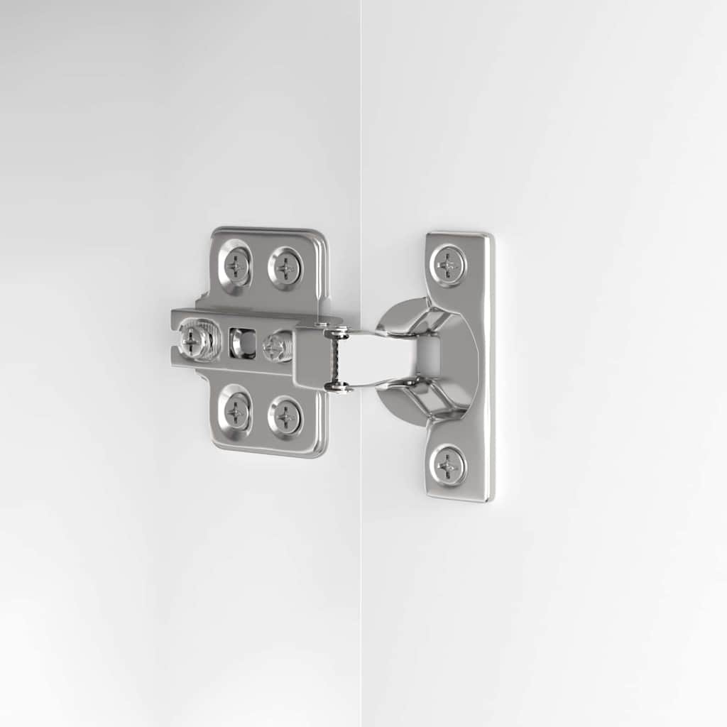 Badezimmerwaschbecken-Schrank Hochglanz Weiß 60 x 30 x 60 cm