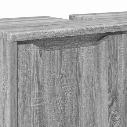 Badezimmerwaschbecken-Schrank Graues Sonoma 60 x 30 x 60 cm