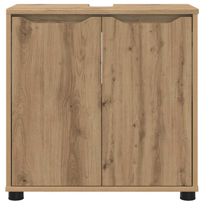 vidaXL Meuble sous-vasque Chêne Artisan 60 x 30 x 60 cm