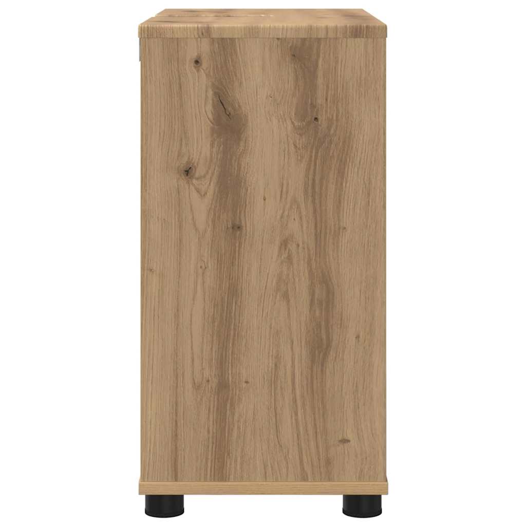 vidaXL Meuble sous-vasque Chêne Artisan 60 x 30 x 60 cm