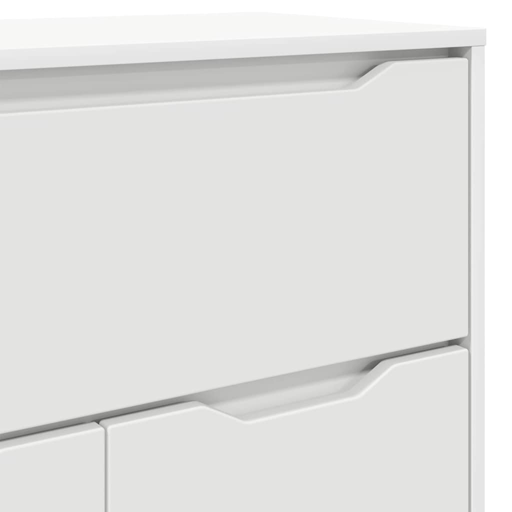 vidaXL Meuble de salle de bain blanc 72,5 x 36,5 x 100 cm en bois d'ingénierie