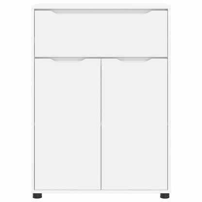 vidaXL Meuble de salle de bain blanc 72,5 x 36,5 x 100 cm en bois d'ingénierie