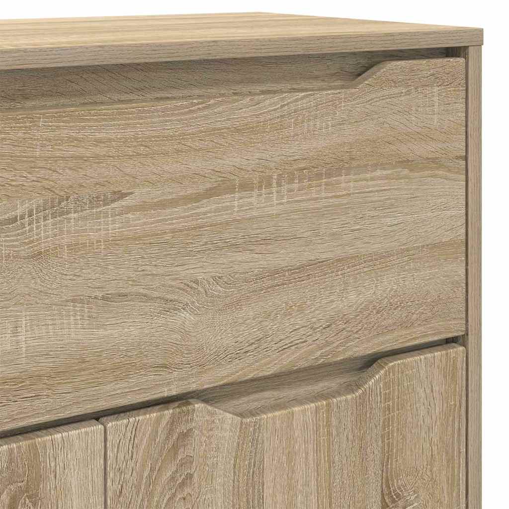 vidaXL Armoire de salle de bain avec étagère Chêne sonoma 72,5 x 36,5 x 100 cm